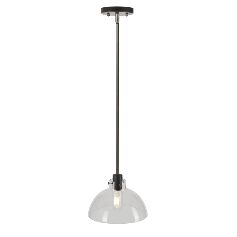 Luminaire suspendu en dome à 1 lumière