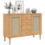 112cm Sideboard Rattan Look-93314921