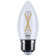  B11 LED Medium Base Clear CCT 120 Volt