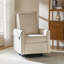 Fauteuil inclinable et oscillant pivotant en lin 29,5 po-1035964687