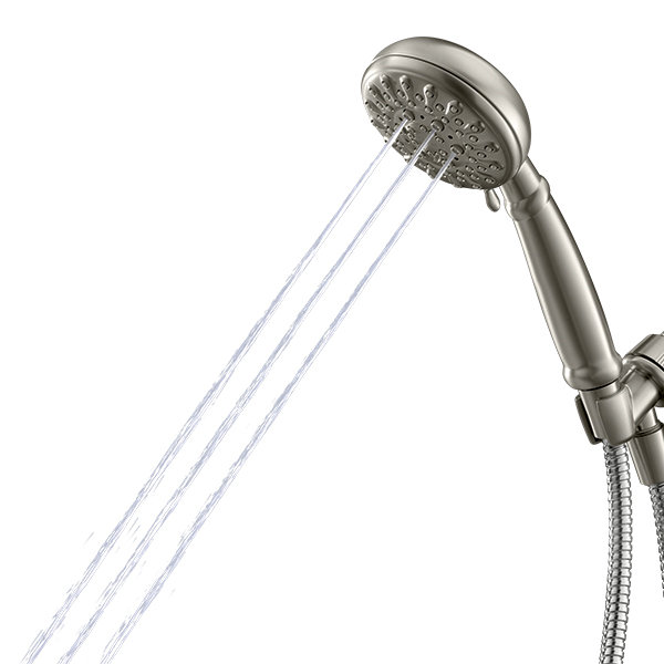 Banbury Multi Function Handheld Shower Head, Spot Resist Brushed Nickel