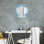Huldar Glass Flat Wall Mirror-351570299-351567186