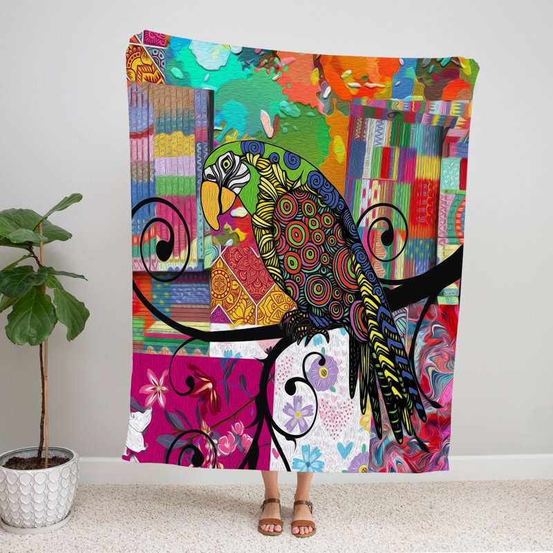 Throw Blanket, 50" W x 60" L