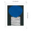 «Zaley Memphis In Blue V» par Renee W. Stramelframed, reproduction d'art-1232912714-1232912716