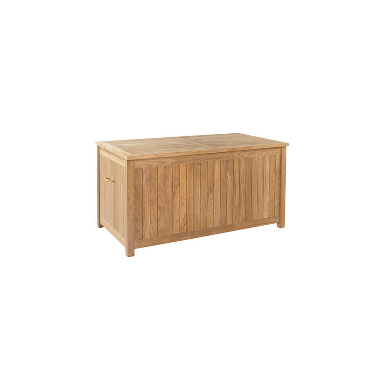Teak Wood Deck Box, 29" H x 60" W