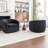 Odey 33.5'' Wide Swivel Barrel Chair-510832149