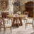 47 Inch Wood Dining Table Round Dining Table (Just 1Pcs Dining Table)-1880456932