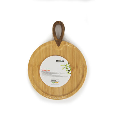 Excelsa cutting board Eco Living bamboo 40x2x30 cm natural
