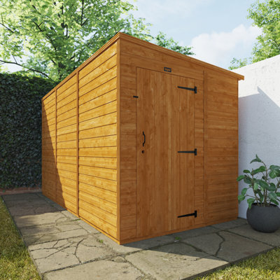 TigerFlex® Modular Buildings 12 ft. W x 6 ft. D Shiplap Pent