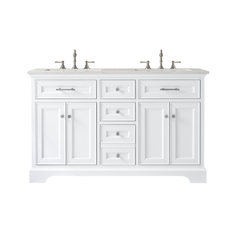 Haisley 54" W Double Vanity