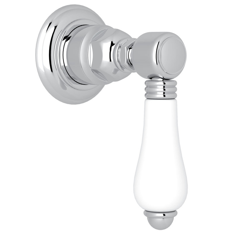 Trim for Volume Control and Diverter, Polished Chrome