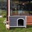 Niche pour chien d'extérieur moyenne en bois-1728221896-1728221903