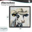 Cadre flottant Cowboy Carl Cow, design par Tina LeCour-713627647-713627634
