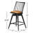 Daltrey Swivel Solid Wood Counter Stool-93477909-93477883