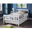 Lit plateforme simple avec lit gigogne - Tête / pied de lit et sans sommier-611711751