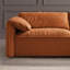 Canapé en chenille 92,5 po Louai-87843449