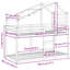 Solid Wood Bed Frame-925385919