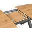 Extendable Metal Base Dining Table