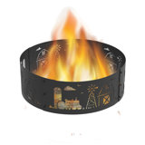 Badlands Round Steel Wood Burning Smokeless Fire Ring