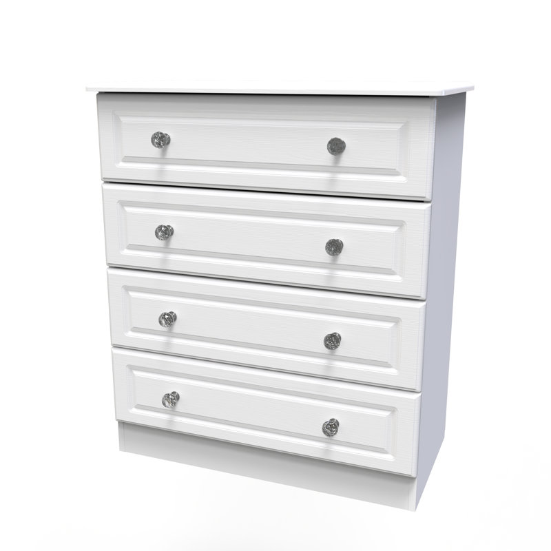 Fully Assembled Anka 4 - Drawer Chest of Drawers