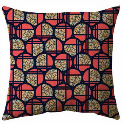 Damarion Geometric Square Cushion