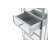 Latasha 20" W 7-Drawer Dresser with Metal Glides and Solid and Manufactured Wood Frame