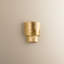Moray Wall Sconce in Black Leaf-193579176