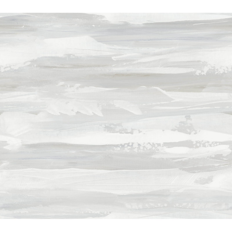 Papier peint à l'horizon, gris
