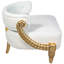 Fauteuil demi-tonneau Ammon Horn