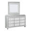 Ensemble commode et miroir 2 pièces Emika