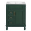 Meuble-lavabo 24 po avec lavabo en céramique, petite armoire de lavabo-1082496142