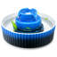 Fontaine en céramique pour chat 2,1 l, 360 à boire pour les animaux de compagnie, teinture - céramique, fontaine à double filtration de style petit gâteau de 2,1 l, surface, nettoyage à haute température
