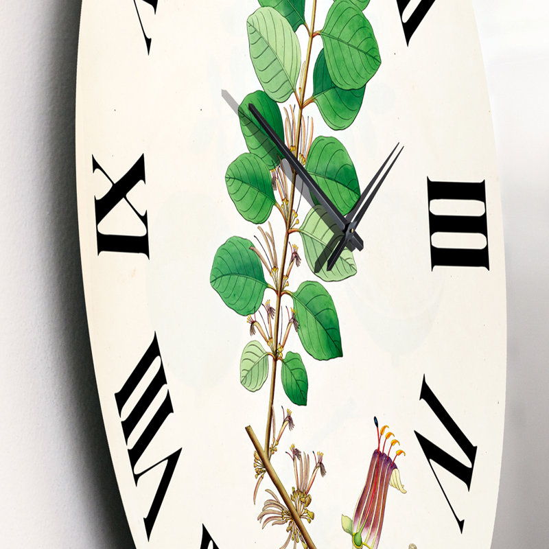 Vintage Plant Life XVII - Horloge murale campagnarde, Petit