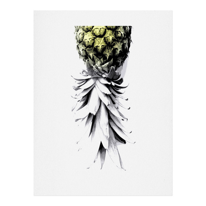 « ananas », impression 1 mexique, H 24 po x l 18 po x P 0,12 po