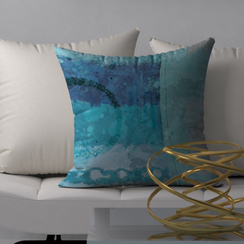 Housse de coussin carrée/insert, 18" x 18"