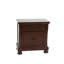 Table de chevet en cerisier antique