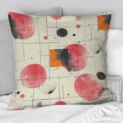 Geometric Shapes II - Geometric Throw Pillow