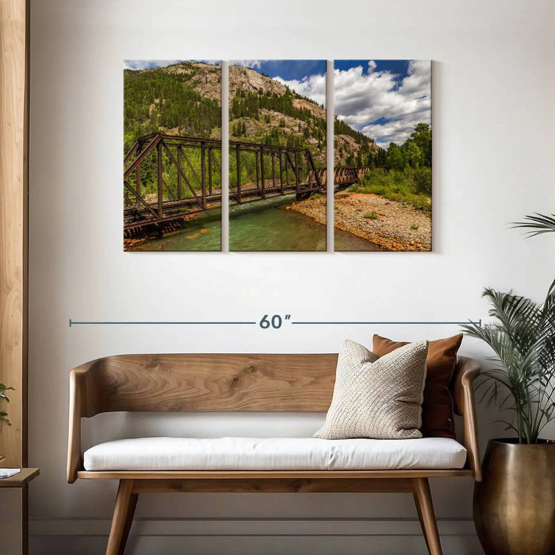 Pont de train Alvord Animas, H 28 po x l 45 po
