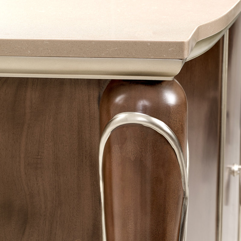 Villa Cherie Sideboard, Hazelnut/Beige
