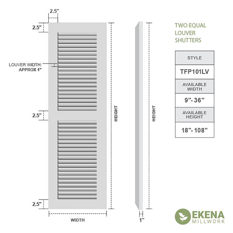 Écran plat en PVC True Fit, Gris, 15'', 36''
