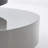 Oval telescopic swivel coffee table