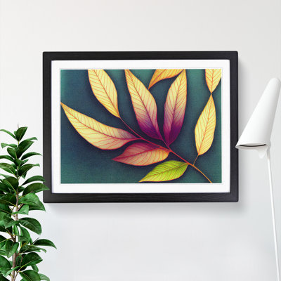 Ravishing Leaf - Single Picture Frame Painting