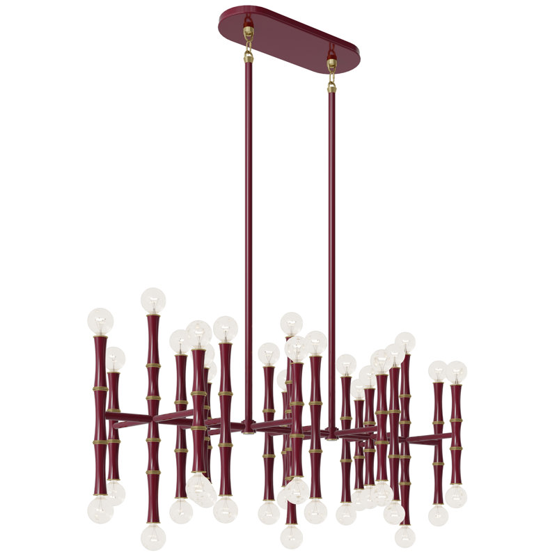 Kane Pendant Light, Sugar Plum/Modern Brass