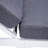 Chelsea Outdoor Metal Chaise Lounge with Table , Cushion Included-70786226