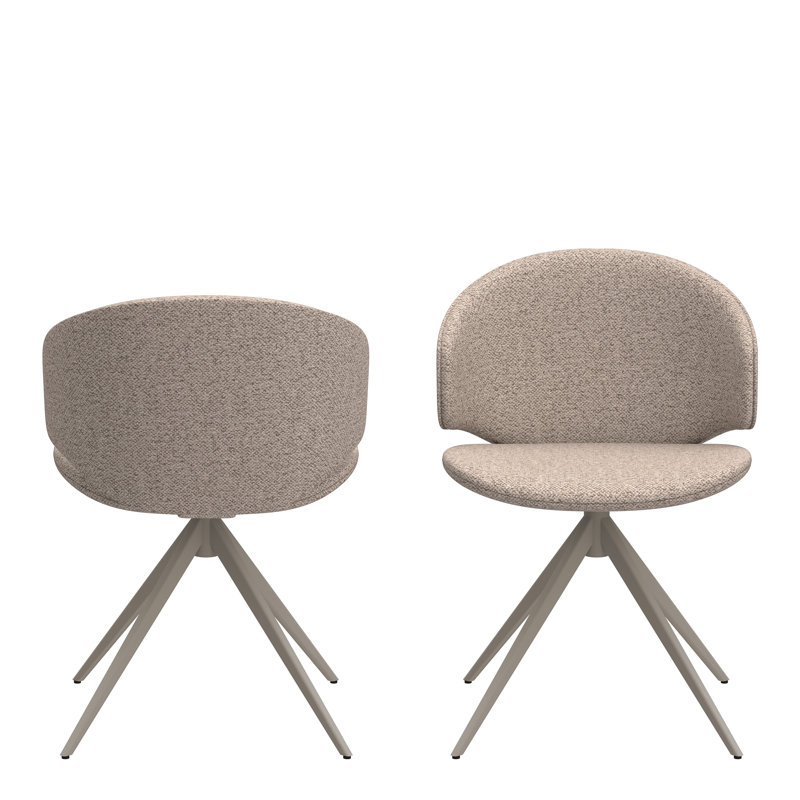 Forsyth 78cm H Fabric Upholstered Armchair in Beige