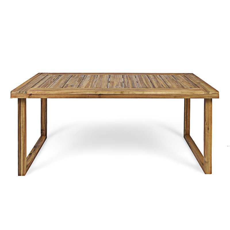 Outdoor Wood Dining Table