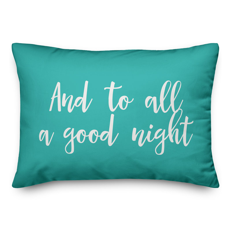  Housse de coussin rectangulaire et insert, Bleu sarcelle
