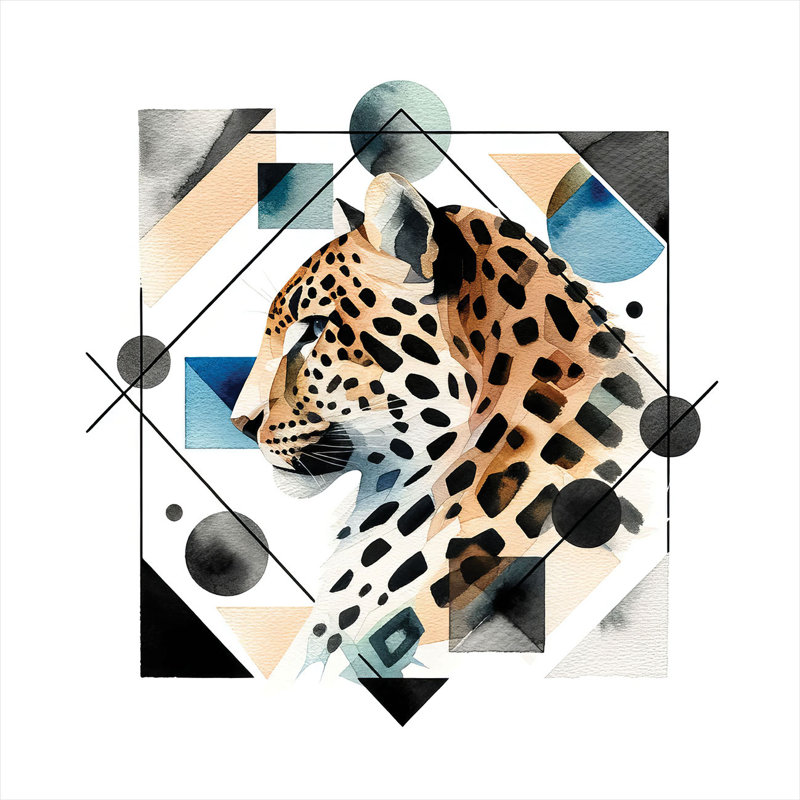 Leopard Duvet Cover, Twin Duvet Cover + 1 Standard Shams