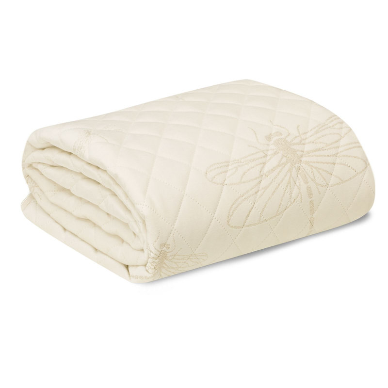 Puig No Pattern Bedspread, W170 x L210cm, Creamy