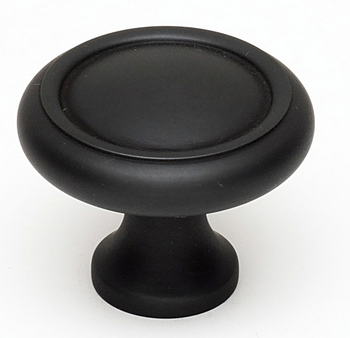 Mushroom Knob, Bronze, 1" H x 1.25" W x 0.69" D